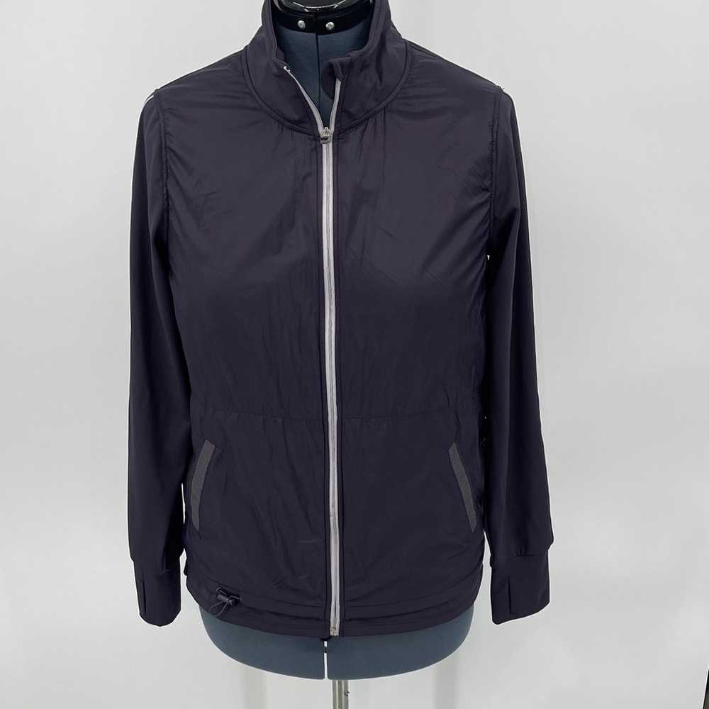 Tangerine, Women's SIZE M DARK PLUM Jacket NYLON BODY POLYESTER LINING SLEEVE